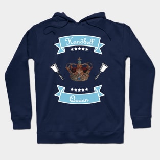 Handbell Queen Blue Banner Hoodie